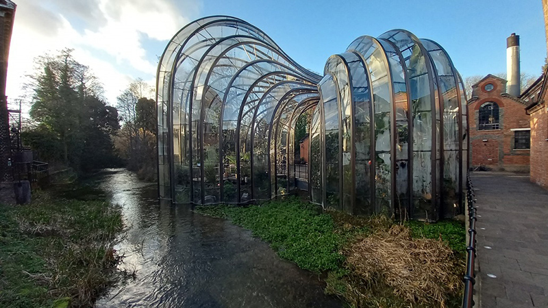 Bombay Sapphire botanical glasshouse